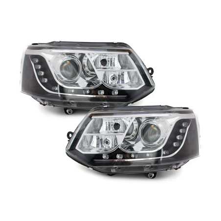 Phares DAYLINE VW T5 03-09  DRL noir