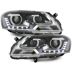 Phares avec feux de jour VW Passat 3C GP 11+ Noir