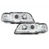 Phares DAYLINE Volvo S/V40 avec Feux Diurne Led Chrome Phares DAYLINE Volvo S/V40 avec Feux Diurne Led Chrome