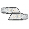 Phares DAYLINE Volvo S/V40 avec Feux Diurne Led Chrome Phares DAYLINE Volvo S/V40 avec Feux Diurne Led Chrome