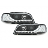 Phares DAYLINE Volvo S/V40 avec Feux Diurne Led Noir Phares DAYLINE Volvo S/V40 avec Feux Diurne Led Noir