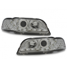 Phares DAYLINE Volvo S/V40 avec Feux Diurne Led Chrome Phares DAYLINE Volvo S/V40 avec Feux Diurne Led Chrome