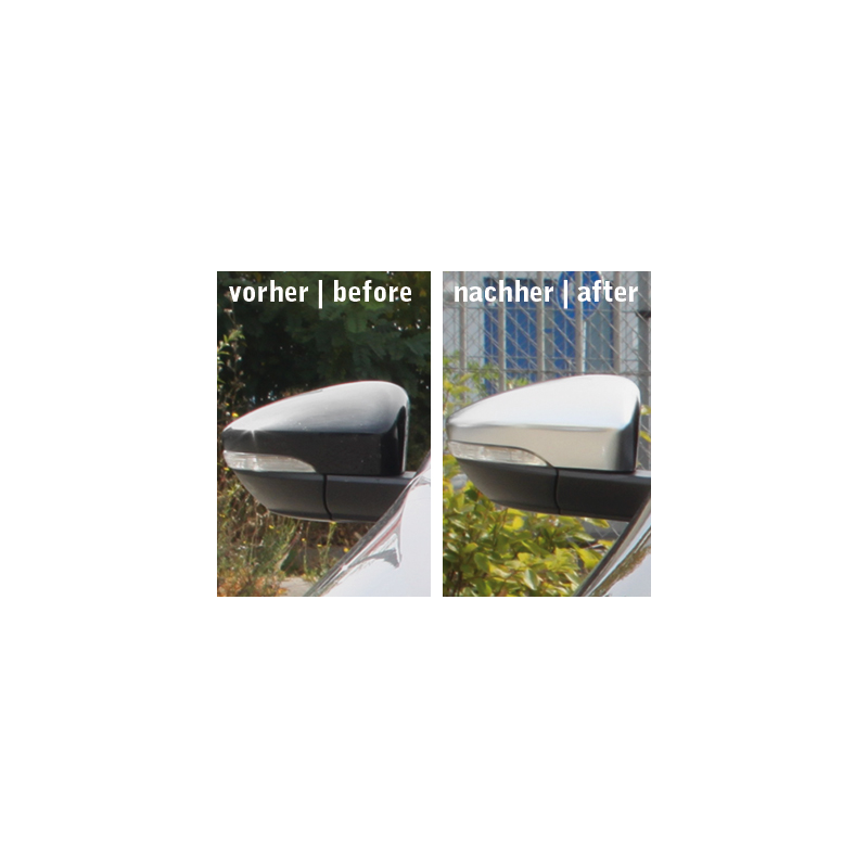 Coques de rétroviseurs TRANSCOVER VW Beetle Alu mat