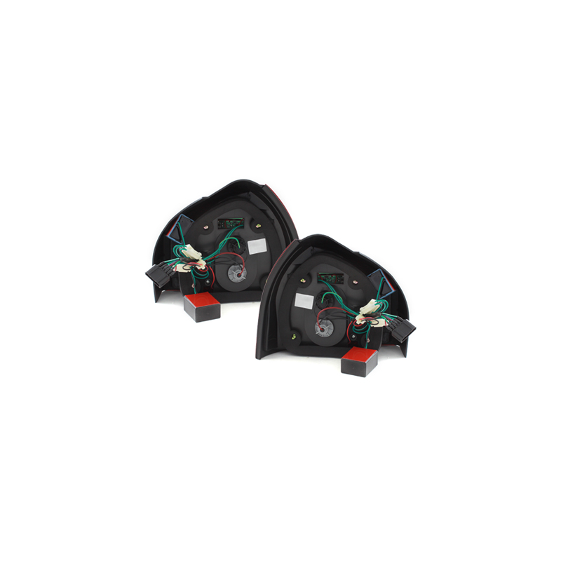 Feux arrière LED Audi A3 8L 96-00_Rouge/Fumé