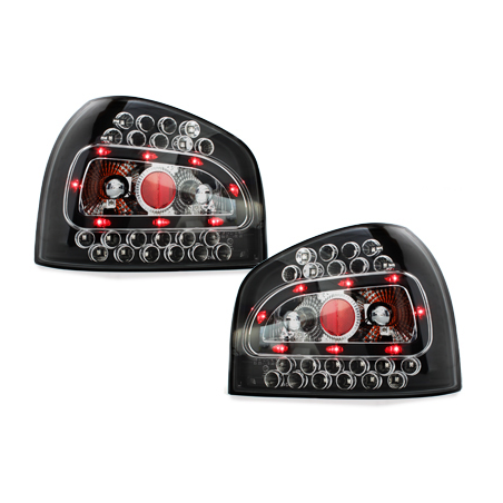  Feux LED Audi A3 8L 09.96-04 noir -  RA01LLB