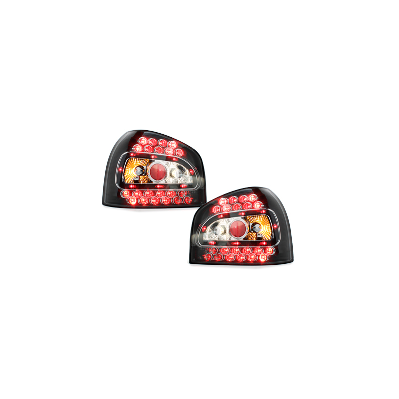  Feux LED Audi A3 8L 09.96-04 noir -  RA01LLB