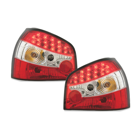  Feux LED Audi A3 8L 09.96-04 rouge / crystal -  RA01LRC