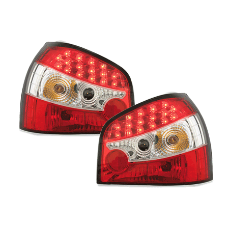  Feux LED Audi A3 8L 09.96-04 rouge / crystal -  RA01LRC