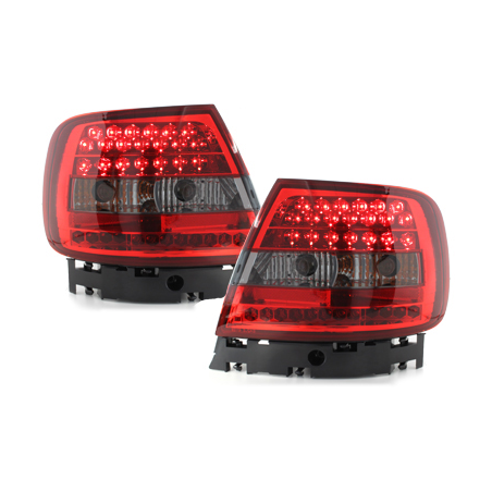 Feux LED Audi A4 B5 Berline  95-10.00 rouge / fumé