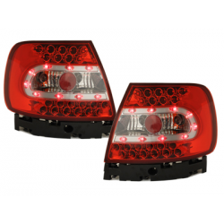 Feux LED Audi A4 B5 Berline  95-01 rouge / cristal