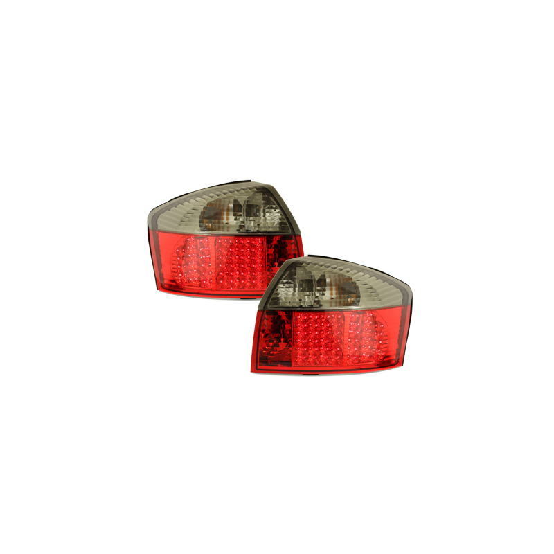 Feux LED Audi A4 8E Berline  01-04 rouge / fumé