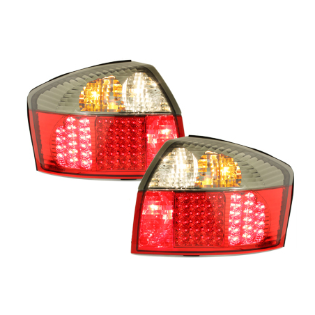 Feux LED Audi A4 8E Berline  01-04 rouge / fumé