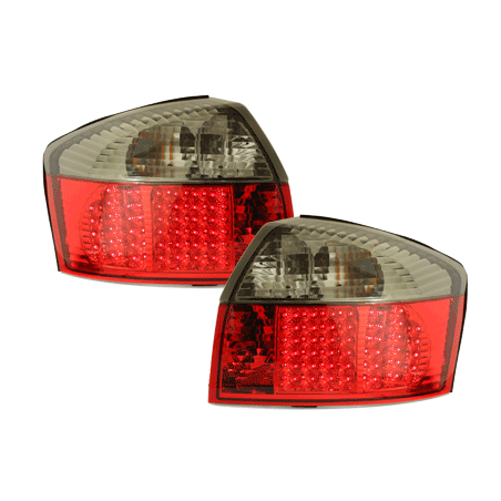 Feux LED Audi A4 8E Berline  01-04 rouge / fumé