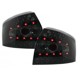 Feux arrière LED Audi A4 8E Berline  01-04-Noir/Fumé