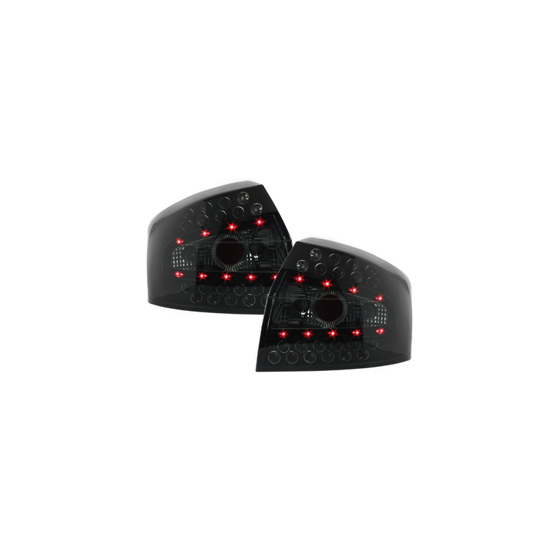 Feux arrière LED Audi A4 8E Berline  01-04-Noir/Fumé