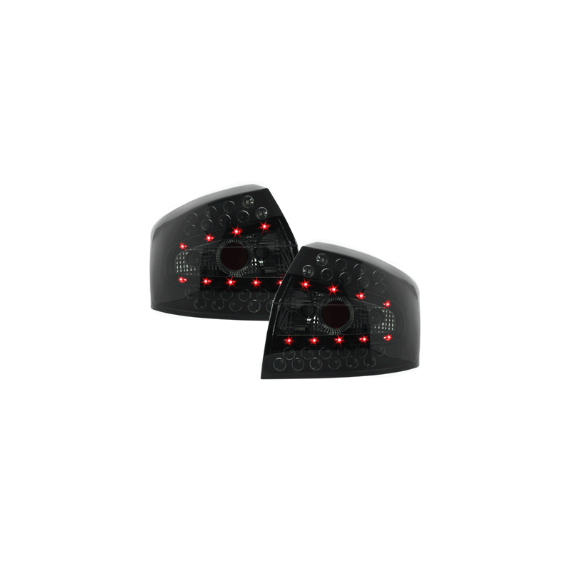 Feux arrière LED Audi A4 8E Berline  01-04-Noir/Fumé