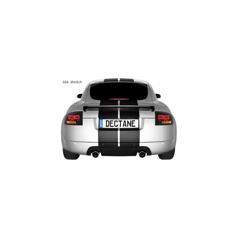 Feux LED Audi TT (8N3/8N9) 98-05 rouge / fumé