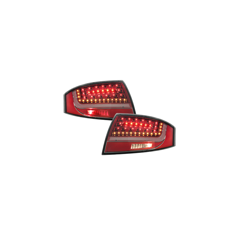 Feux LITEC LED Audi TT (8N3/8N9) 98-05 rouge / cristal