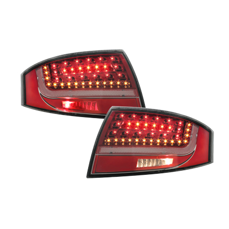 Feux LITEC LED Audi TT (8N3/8N9) 98-05 rouge / cristal