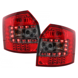 Feux LED Audi A4 B6 8E Avant 01-04  rouge / fumé
