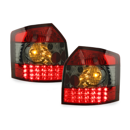 Feux LED Audi A4 B6 8E Avant 01-04  rouge / fumé