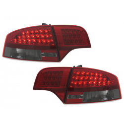 Feux LED Audi A4 B7 Berline 04-08  rouge / fumé