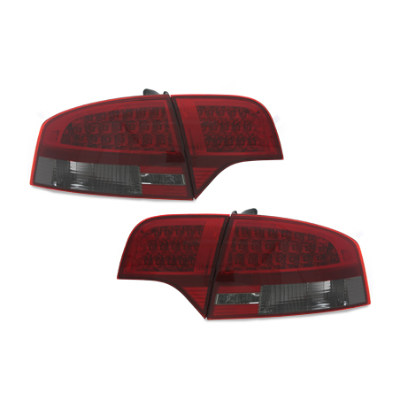 Feux LED Audi A4 B7 Berline 04-08  rouge / fumé