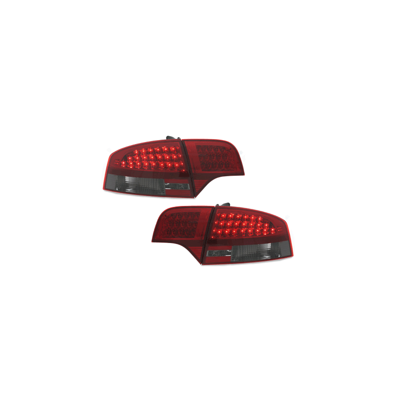 Feux LED Audi A4 B7 Berline 04-08  rouge / fumé