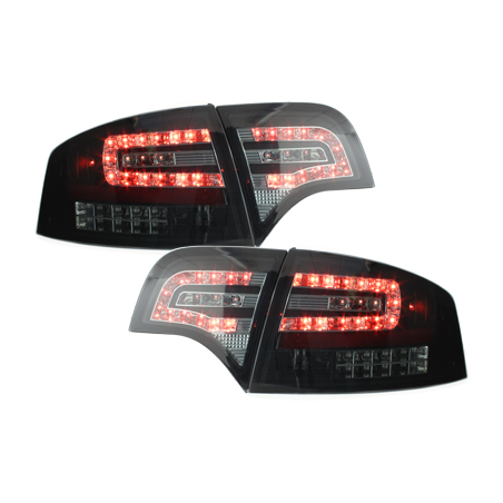 Feux LED Audi A4 B7 Berline 04-08 Clignotants LED Noir/ fumé