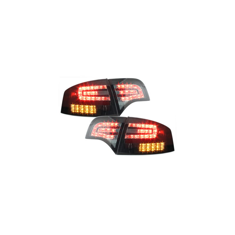 Feux LED Audi A4 B7 Berline 04-08 Clignotants LED Noir/ fumé
