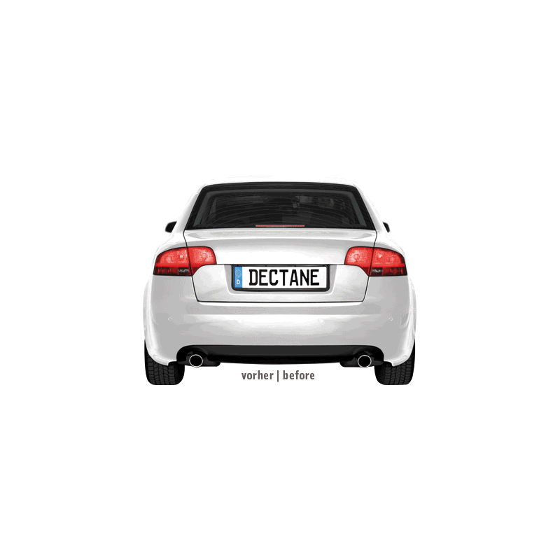 Feux LED Audi A4 B7 Berline 04-08 Clignotants LED Noir/ fumé