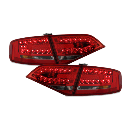 Feux LED Audi A4 B8 8K 07+  rouge / fumé