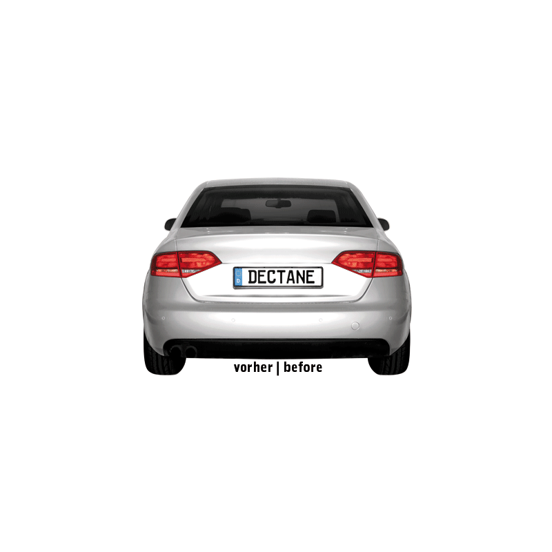 Feux LED Audi A4 B8 8K Berline  07+  fumé