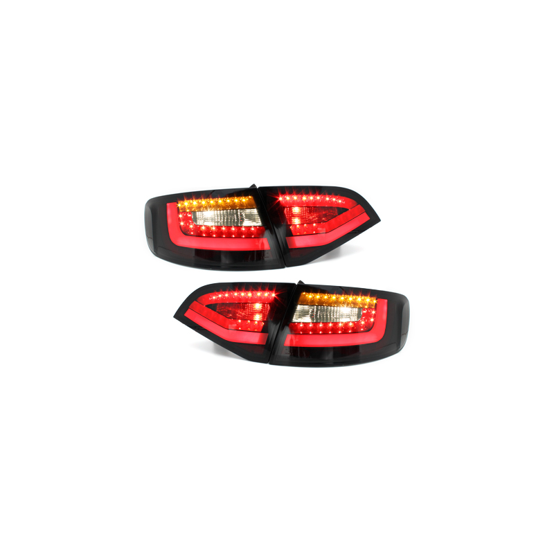 Feux arrière LITEC LED Audi A4 B8 (8K) Avant-Noir/Fumé