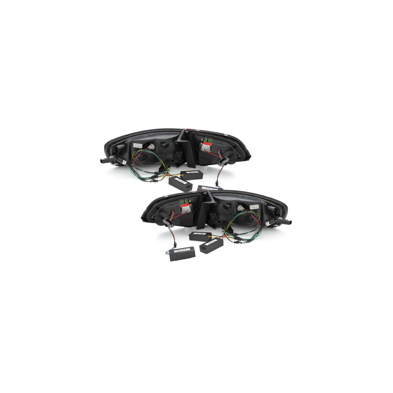 Feux arrière LITEC LED Audi A4 B8 (8K) Avant-Noir/Fumé