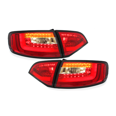 Feux arrière LITEC LED Audi A4 B8 (8K) Avant-Rouge/Cristal