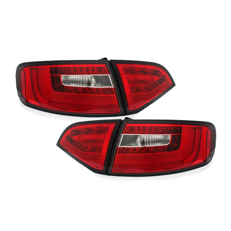 Feux arrière LITEC LED Audi A4 B8 (8K) Avant-Rouge/Cristal