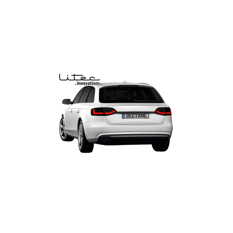 Feux LITEC LED Audi A4 B8 (8K) Avant  rouge / fumé