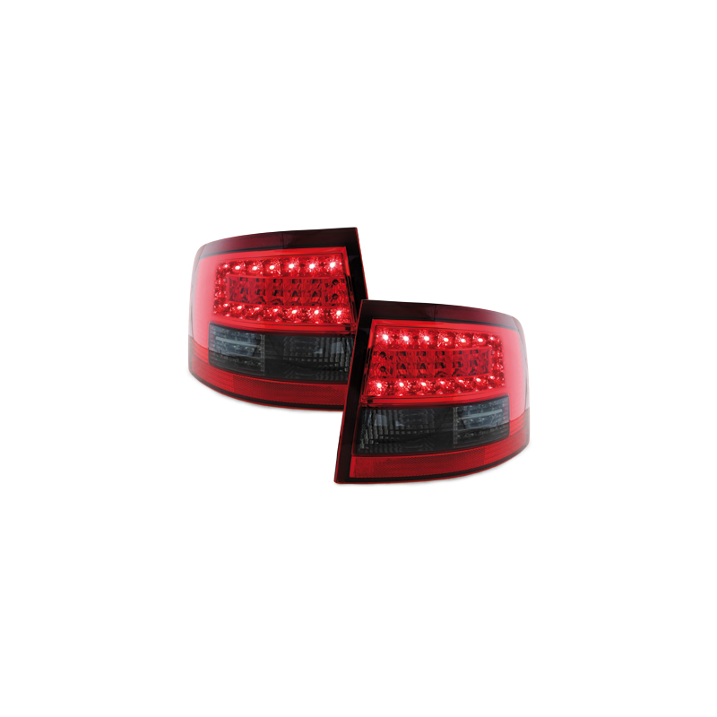 Feux LITEC LED Audi A6 Avant 4B 12.97-1.05 rouge / fumé