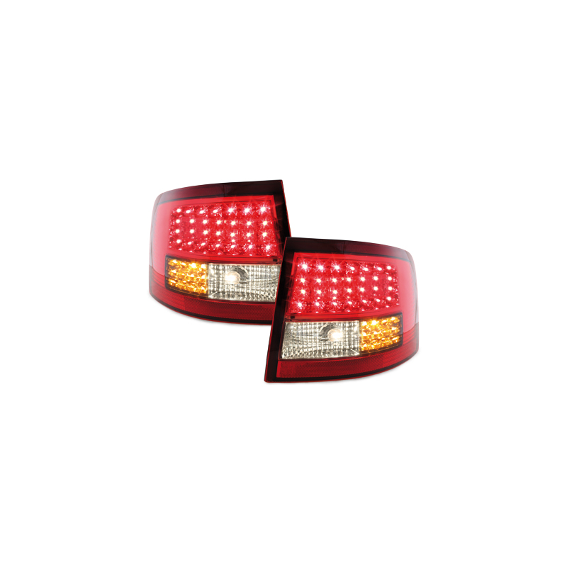 Feux LITEC LED Audi A6 Avant 4B 12.97-1.05 rouge / fumé