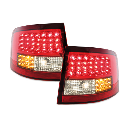 Feux LITEC LED Audi A6 Avant 4B 12.97-1.05 rouge / fumé