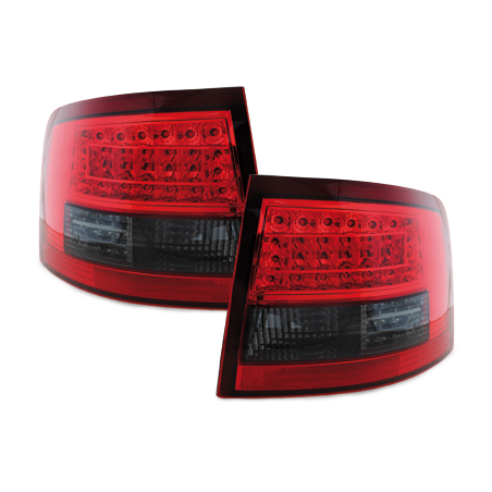 Feux LITEC LED Audi A6 Avant 4B 12.97-1.05 rouge / fumé