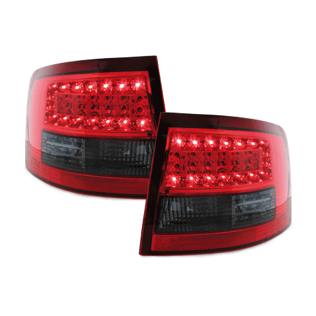 Feux LITEC LED Audi A6 Avant 4B 12.97-1.05 rouge / fumé