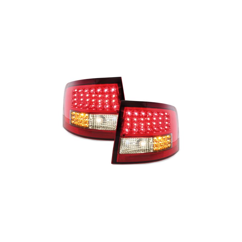 Feux LITEC LED Audi A6 Avant 4B 12.97-1.05 rouge / clair