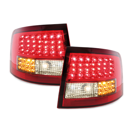 Feux LITEC LED Audi A6 Avant 4B 12.97-1.05 rouge / clair