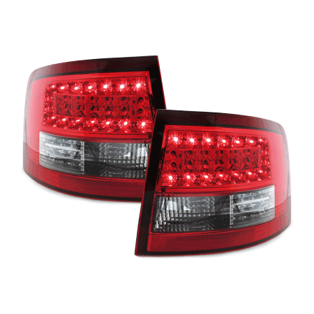 Feux LITEC LED Audi A6 Avant 4B 12.97-1.05 rouge / clair