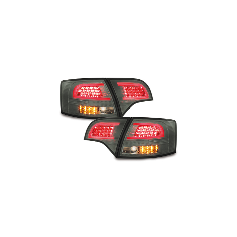 Feux arrière LITEC LED Audi A4 Avant B7 04-08 Fumé