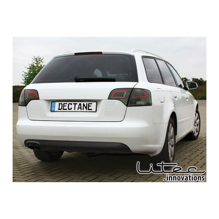 Feux arrière LITEC LED Audi A4 Avant B7 04-08 Fumé