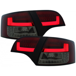 Feux arrière LITEC LED Audi A4 Avant B7 04-08-Rouge/Fumé - RA16LARS