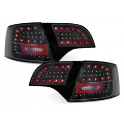 Feux LITEC LED Audi A4 Avant B7 04-08 noir